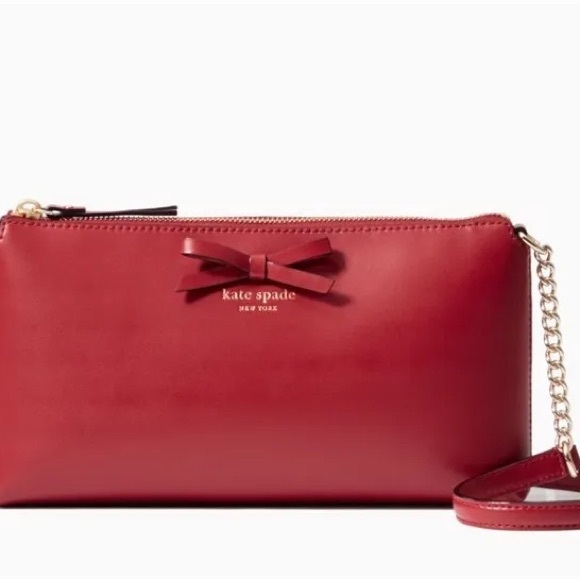 Kate Spade cranberry red crossbodySawyer Street Declan...